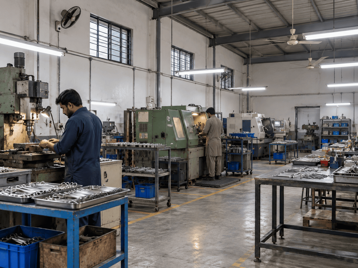 TAMS Surgical manufacturing area